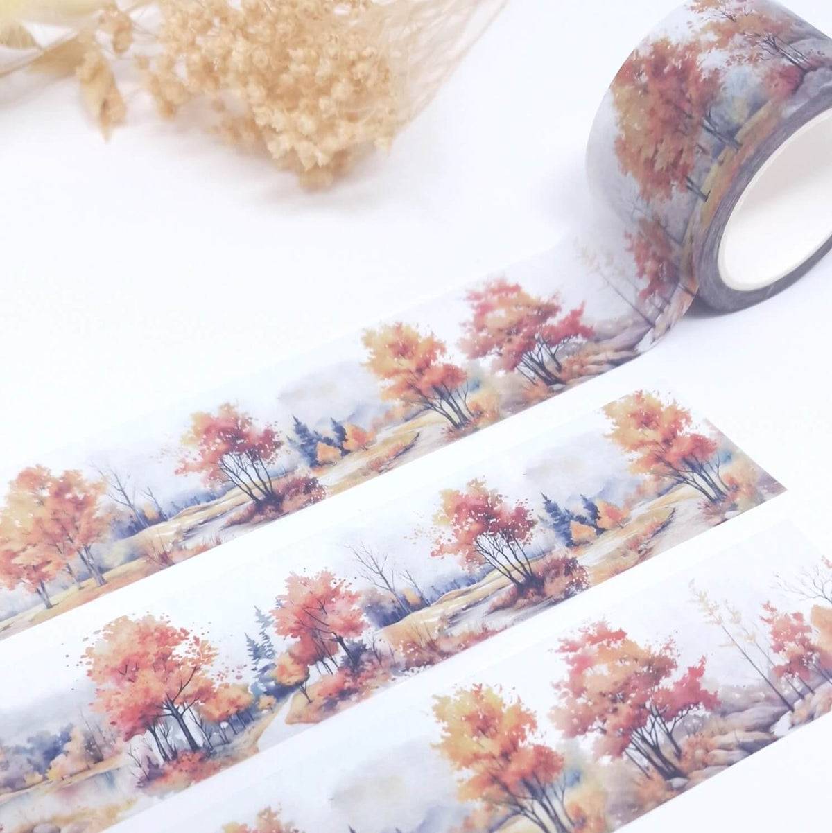 Washi tape Plan & Plot - 30 mm - Autumn Landscape