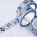 Washi tape Hop & Flop - Cat in Box