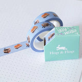 Washi tape Hop & Flop - Cat in Box