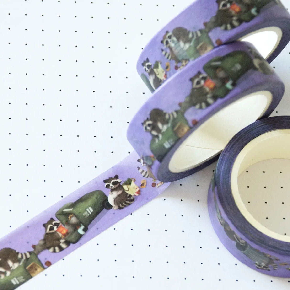 Washi tape Hop & Flop - Trashy Raccoon