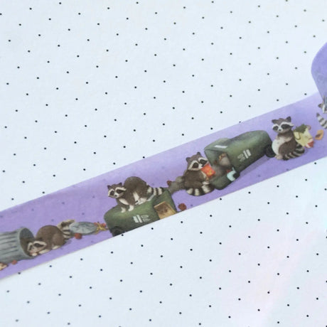 Washi tape Hop & Flop - Trashy Raccoon