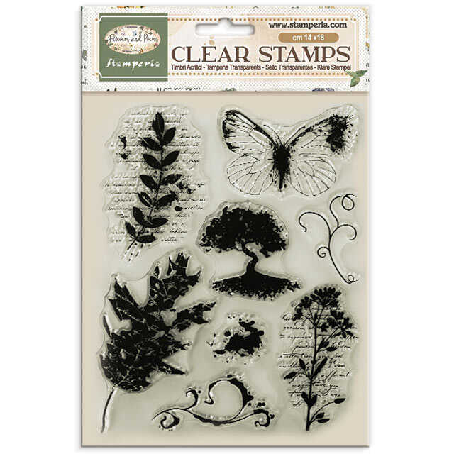 Clear stamps Flowers and Poems