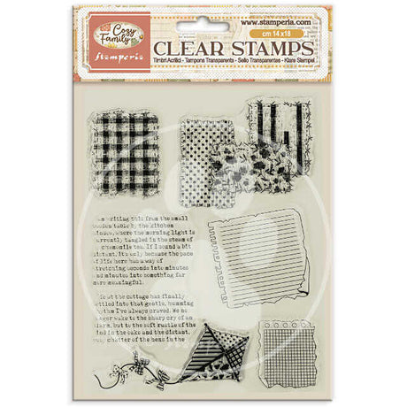 Clear stamps Cozy Family