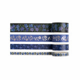 Washi tape - 4-pack - Wild Periwinkle
