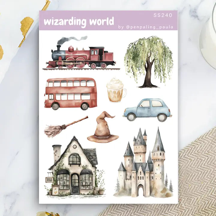 Stickers - Penpaling Paula - Wizarding World
