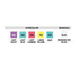 ZIG Kurecolor Manga - Fine & Brush 6-pack - Pastel