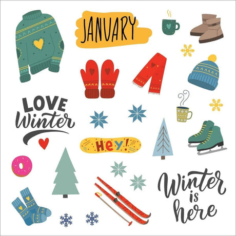 A Year in stickers Sticker book - 5 - Peter Pauper Press - Tidformera