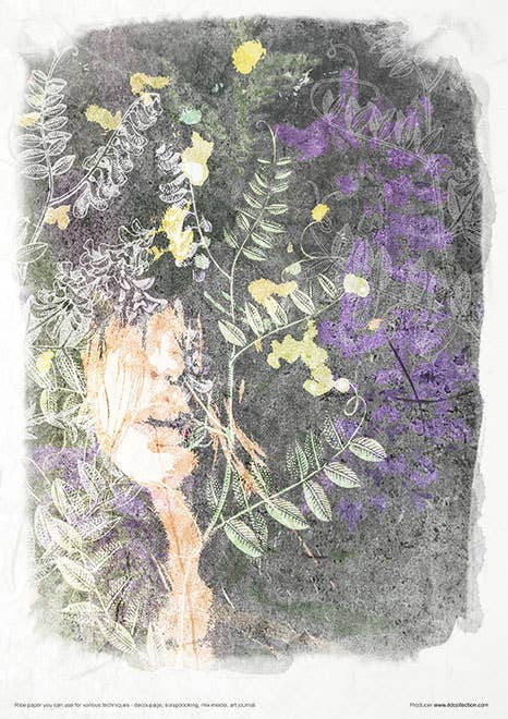 Rice paper set - A4 -  Herbalist