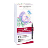 ABT Dual brush pen 18-pack - Pastel colors - Tombow - Tidformera