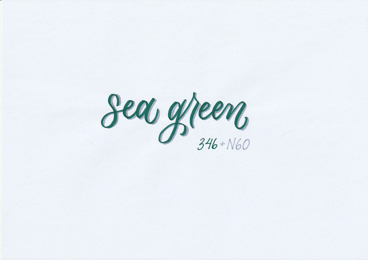 ABT Dual Brush pen - 346 Sea green - 4 - Tombow - Tidformera