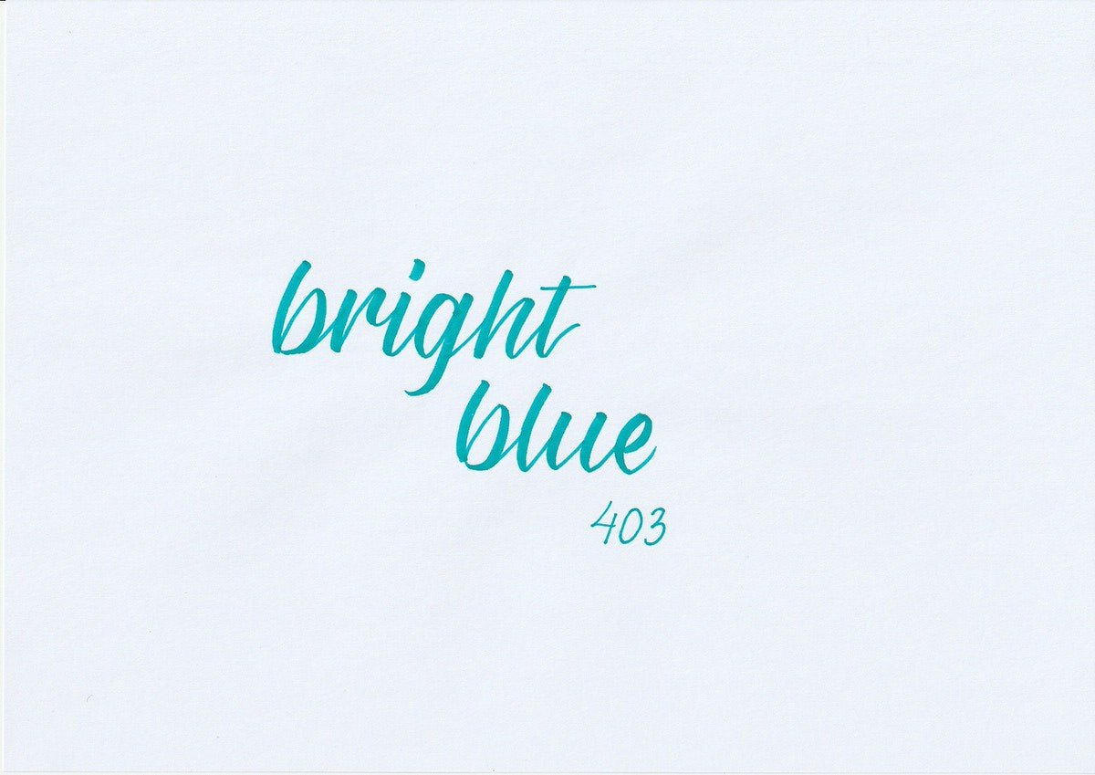 ABT Dual Brush pen - 403 Bright blue - 3 - Tombow - Tidformera