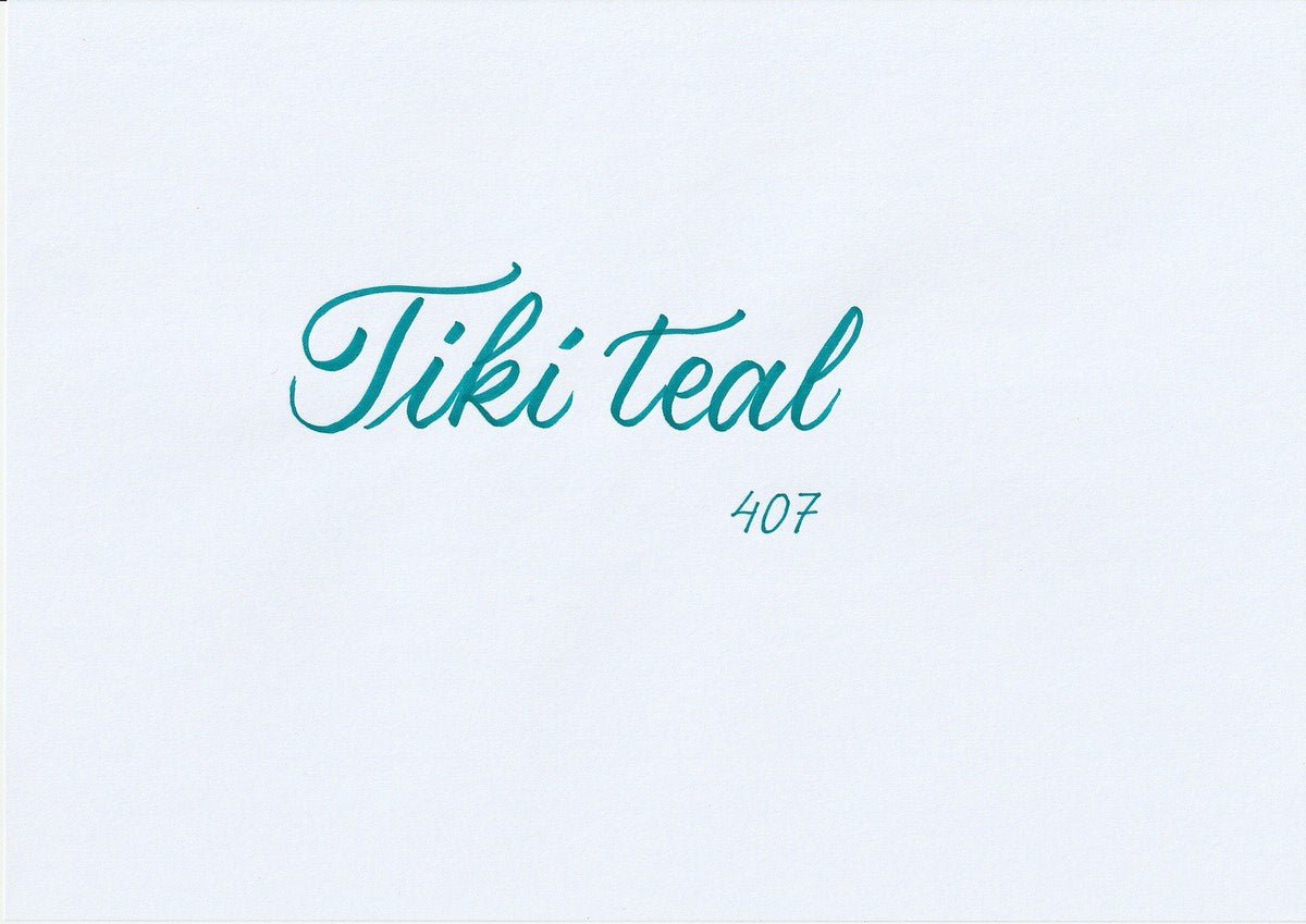 ABT Dual Brush pen - 407 Tiki teal - 3 - Tombow - Tidformera