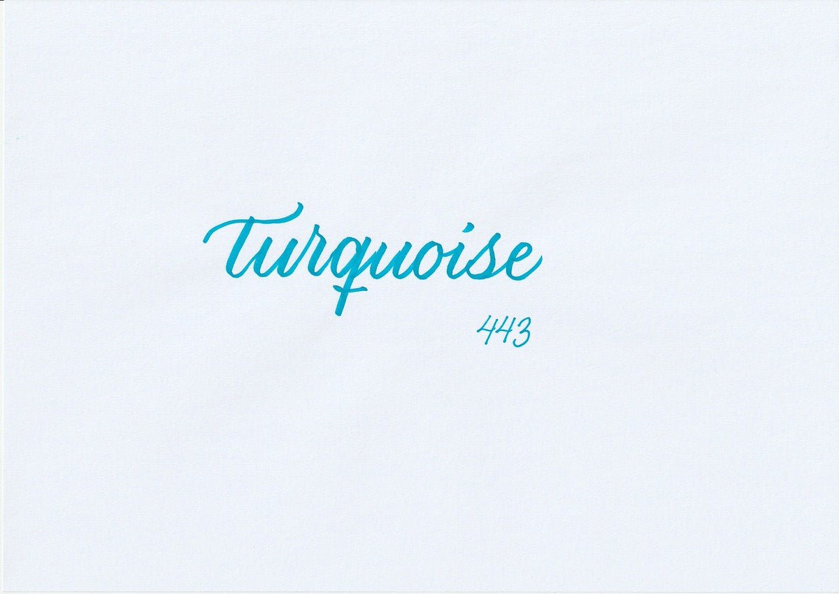 ABT Dual Brush pen - 443 Turquoise - 3 - Tombow - Tidformera