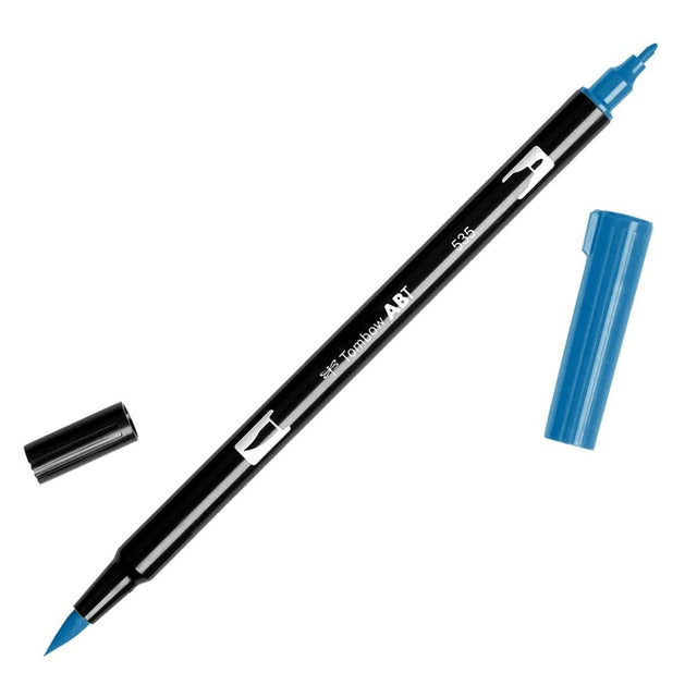 ABT Dual Brush pen - 535 Cobalt blue - Tombow - Tidformera