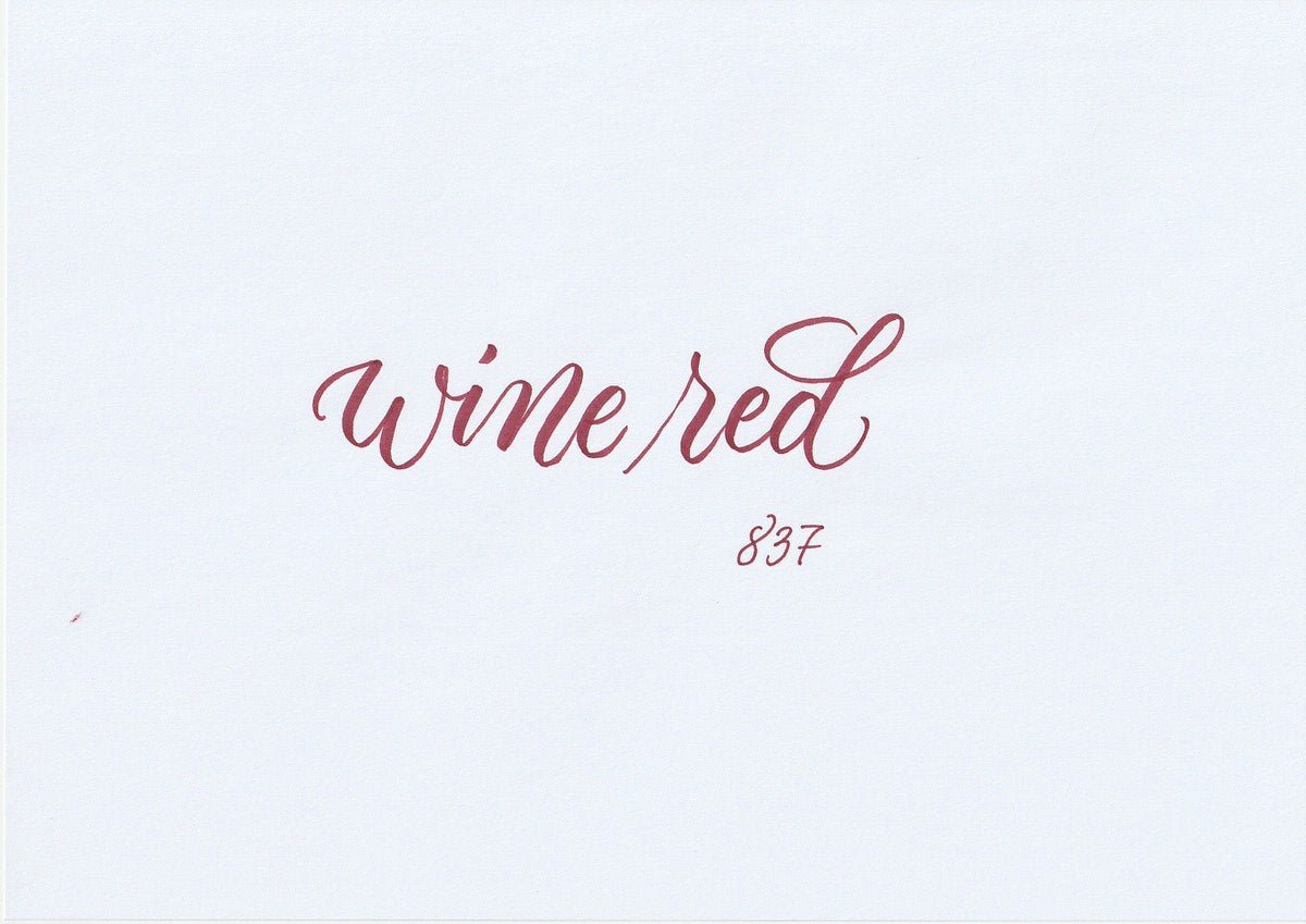 ABT Dual Brush pen - 837 Wine red - 3 - Tombow - Tidformera