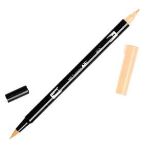 ABT Dual Brush pen - 910 Opal - Beige penselpenna - Tombow - Tidformera