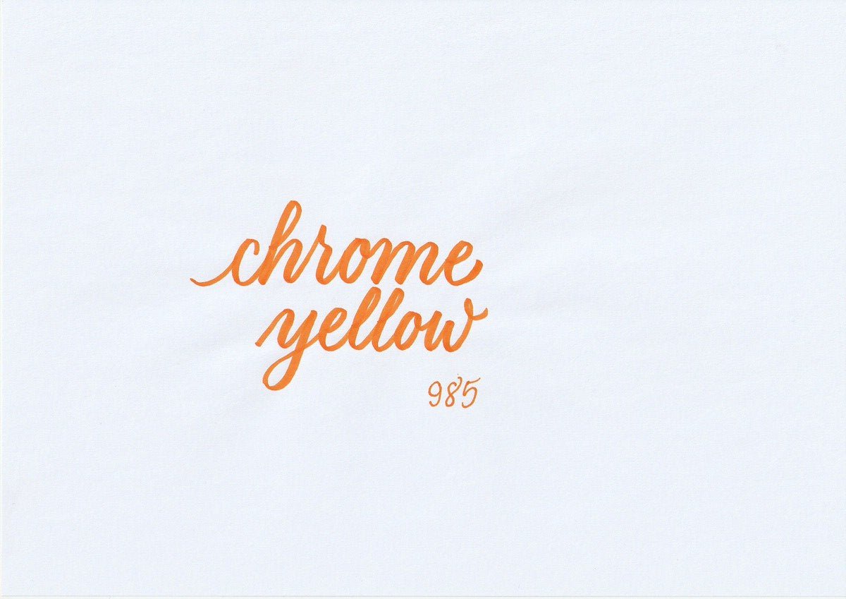 ABT Dual Brush pen - 985 Chrome yellow - 3 - Tombow - Tidformera
