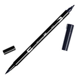 ABT Dual Brush pen - N15 Black - Tombow - Tidformera