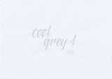 Handskriven text med orden "cool grey 1" i kall grå färg, skriven med ABT Dual Brush Pen i nyansen N95 Cool Grey 1.