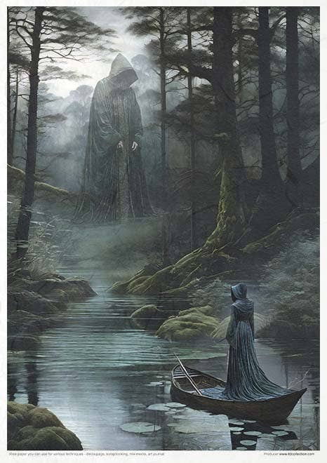 Rice paper set - A4 - Mysterious creatures