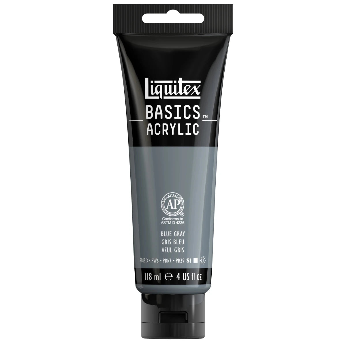 Akrylfärg Liquitex Basics 118ml - Blue Gray 142 - 1 - Liquitex - Tidformera
