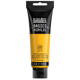 Akrylfärg Liquitex Basics 118ml - Cadmium yellow deep hue 163 - 1 - Liquitex - Tidformera