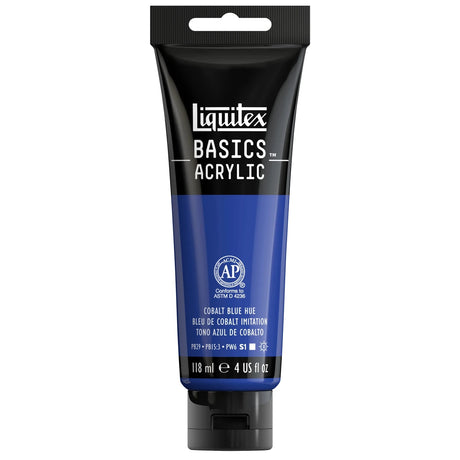 Akrylfärg Liquitex Basics 118ml - Cobalt blue hue 170 - 1 - Liquitex - Tidformera