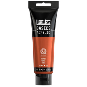 Akrylfärg Liquitex Basics 118ml - Copper 230 - 1 - Liquitex - Tidformera