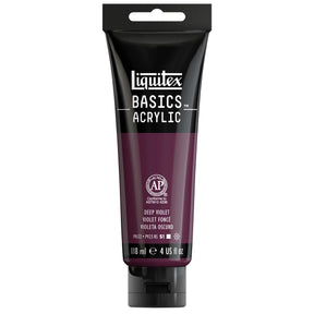 Akrylfärg Liquitex Basics 118ml - Deep violet 115 - 1 - Liquitex - Tidformera