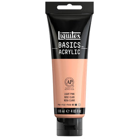 Akrylfärg Liquitex Basics 118ml - Light portrait pink 810 - 1 - Liquitex - Tidformera