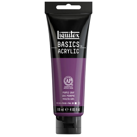 Akrylfärg Liquitex Basics 118ml - Purple Gray 263 - 1 - Liquitex - Tidformera