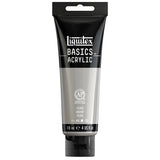 Akrylfärg Liquitex Basics 118ml - Silver 236 - 1 - Liquitex - Tidformera