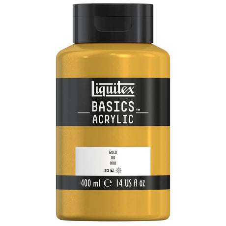 Akrylfärg Liquitex Basics 400ml - Gold 234 - 1 - Liquitex - Tidformera