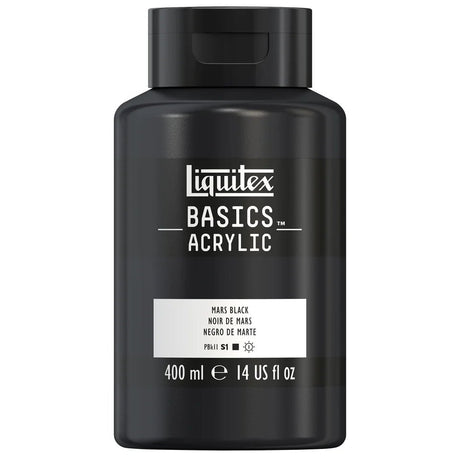Akrylfärg Liquitex Basics 400ml - Mars black 276 - 1 - Liquitex - Tidformera
