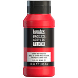 Akrylfärg Liquitex Basics Fluid 118ml - Cadmium Red Medium Hue 151 - 1 - Liquitex - Tidformera