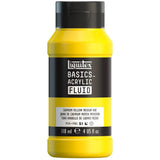 Akrylfärg Liquitex Basics Fluid 118ml - Cadmium Yellow Medium Hue 830 - 1 - Liquitex - Tidformera