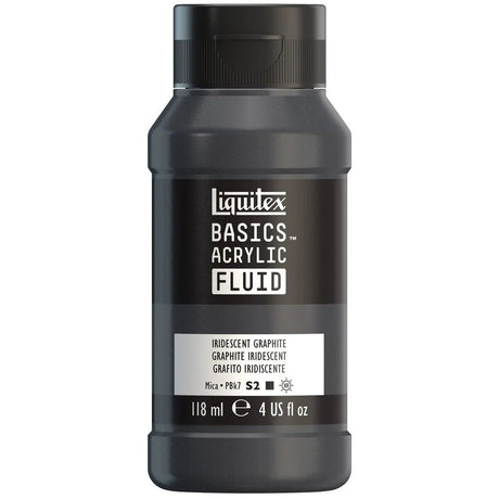 Akrylfärg Liquitex Basics Fluid 118ml - Iridescent Graphite 049 - 1 - Liquitex - Tidformera