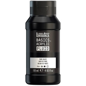 Akrylfärg Liquitex Basics Fluid 118ml - Mars Black 276 - 1 - Liquitex - Tidformera