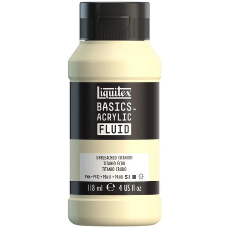 Akrylfärg Liquitex Basics Fluid 118ml - Unbleached Titanium 434 - 1 - Liquitex - Tidformera