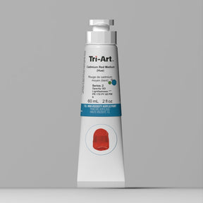 Akrylfärg Tri-Art High Viscosity 60 ml - Cadmium Red Medium (Hue) - 1 - Tri-Art - Tidformera