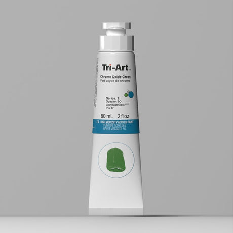 Akrylfärg Tri-Art High Viscosity 60 ml - Chrome Oxide Green - 1 - Tri-Art - Tidformera