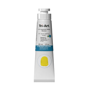 Akrylfärg Tri-Art High Viscosity 60 ml - C.P. Cadmium Yellow Medium - 1 - Tri-Art - Tidformera