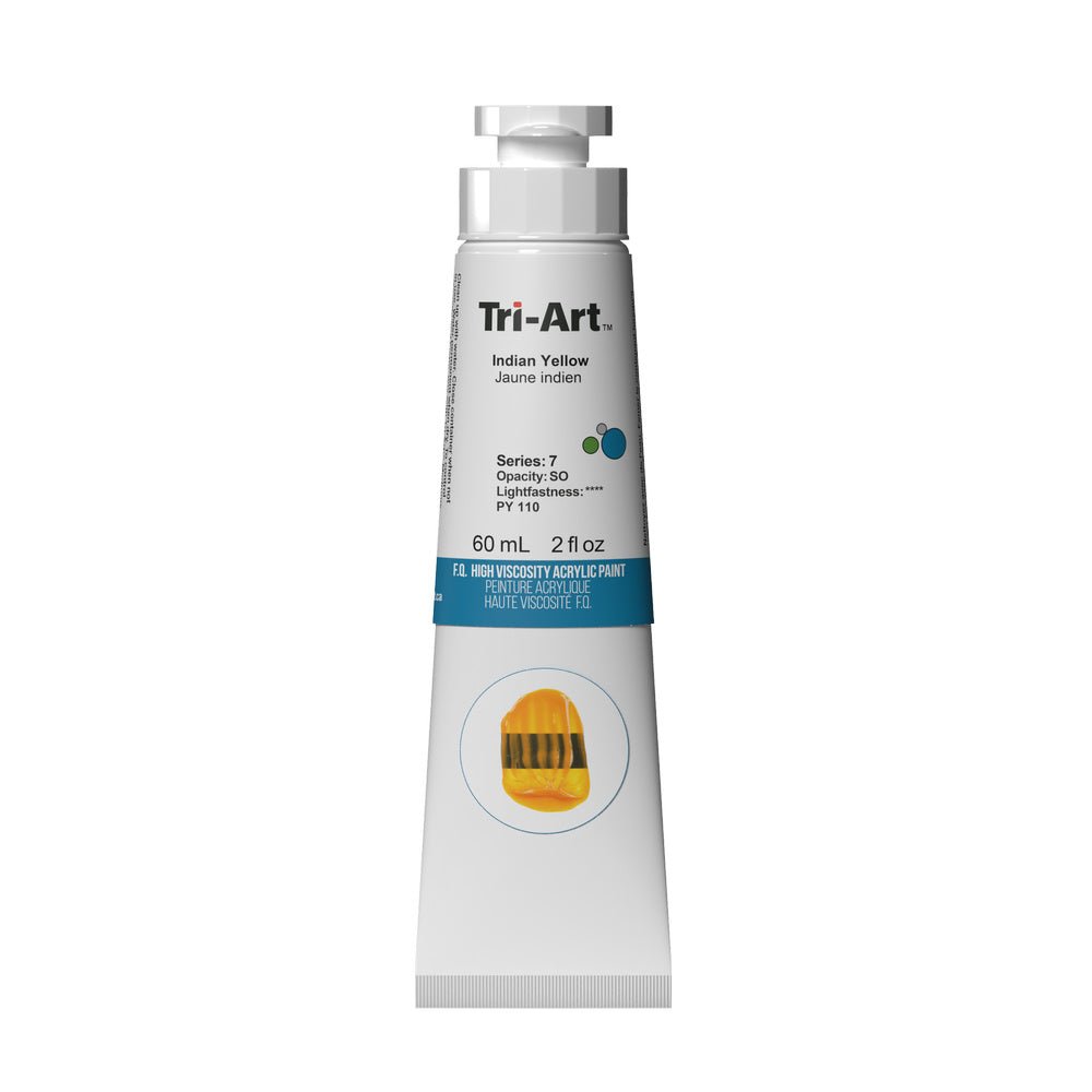 Akrylfärg Tri-Art High Viscosity 60 ml - India Yellow - 1 - Tri-Art - Tidformera