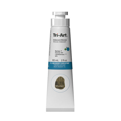 Akrylfärg Tri-Art High Viscosity 60 ml - Iridescent Bronze - 1 - Tri-Art - Tidformera