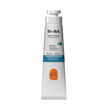 Akrylfärg Tri-Art High Viscosity 60 ml - Naphthol Orange - 1 - Tri-Art - Tidformera