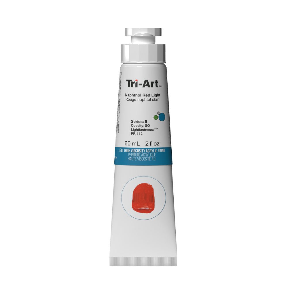 Akrylfärg Tri-Art High Viscosity 60 ml - Naphthol Red Light - 1 - Tri-Art - Tidformera
