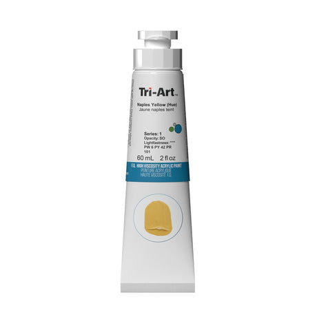 Akrylfärg Tri-Art High Viscosity 60 ml - Naples Yellow (Hue) - 1 - Tri-Art - Tidformera
