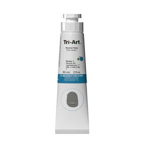 Akrylfärg Tri-Art High Viscosity 60 ml - Neutral Grey - 1 - Tri-Art - Tidformera