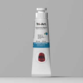Akrylfärg Tri-Art High Viscosity 60 ml - Quinacridone Magenta - 1 - Tri-Art - Tidformera