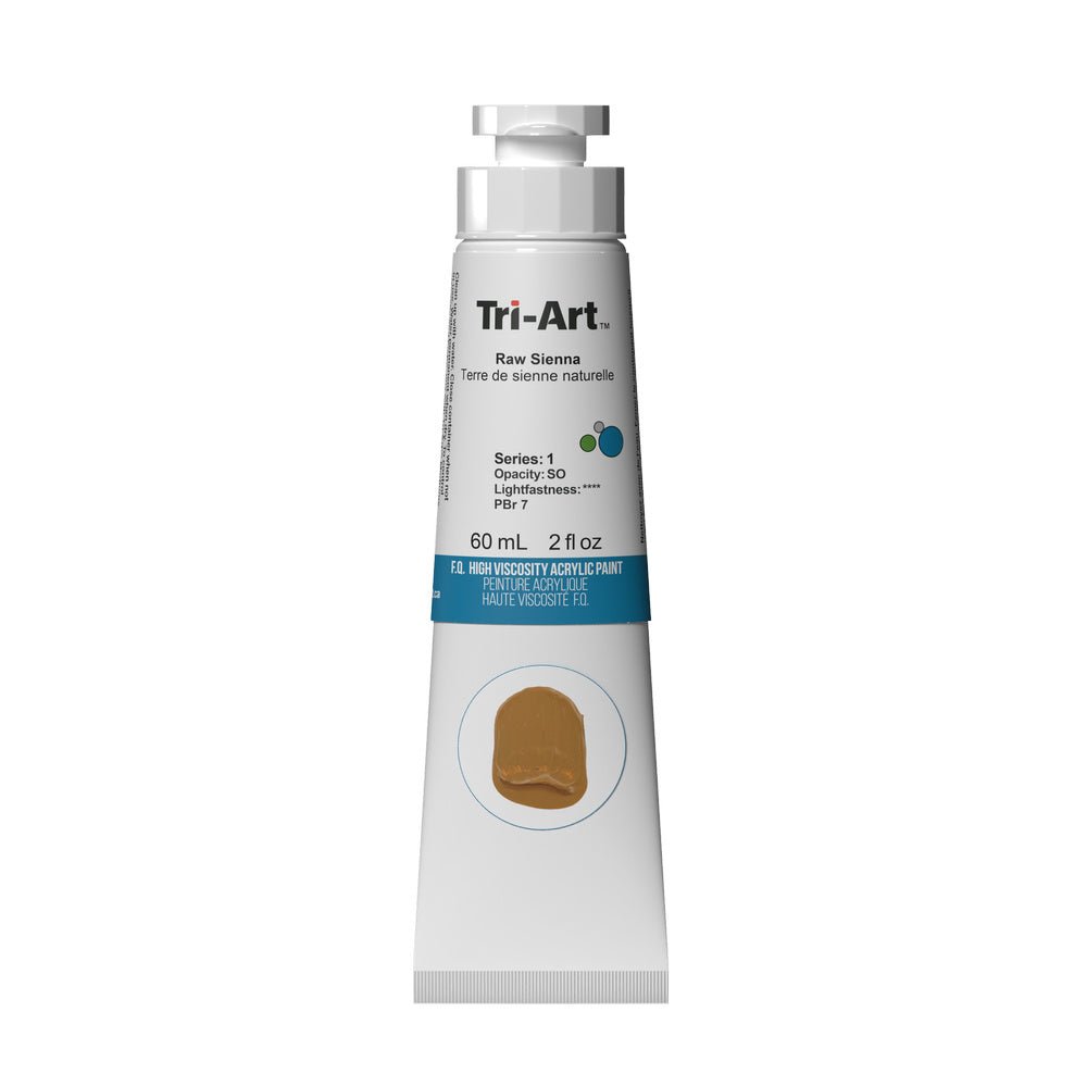 Akrylfärg Tri-Art High Viscosity 60 ml - Raw Sienna - 1 - Tri-Art - Tidformera